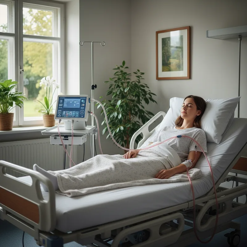 Balance simbólico mostrando evidencia científica en un platillo y hype de redes sociales en el otro con símbolos médicos