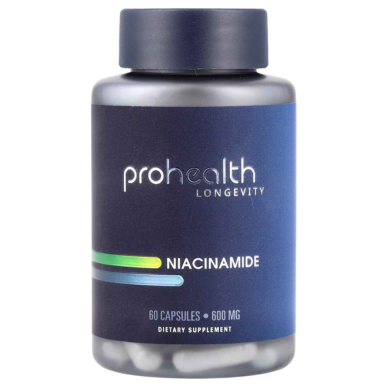 Niacinamida, 600 mg, 60 c�psulas, ProHealth Longevity