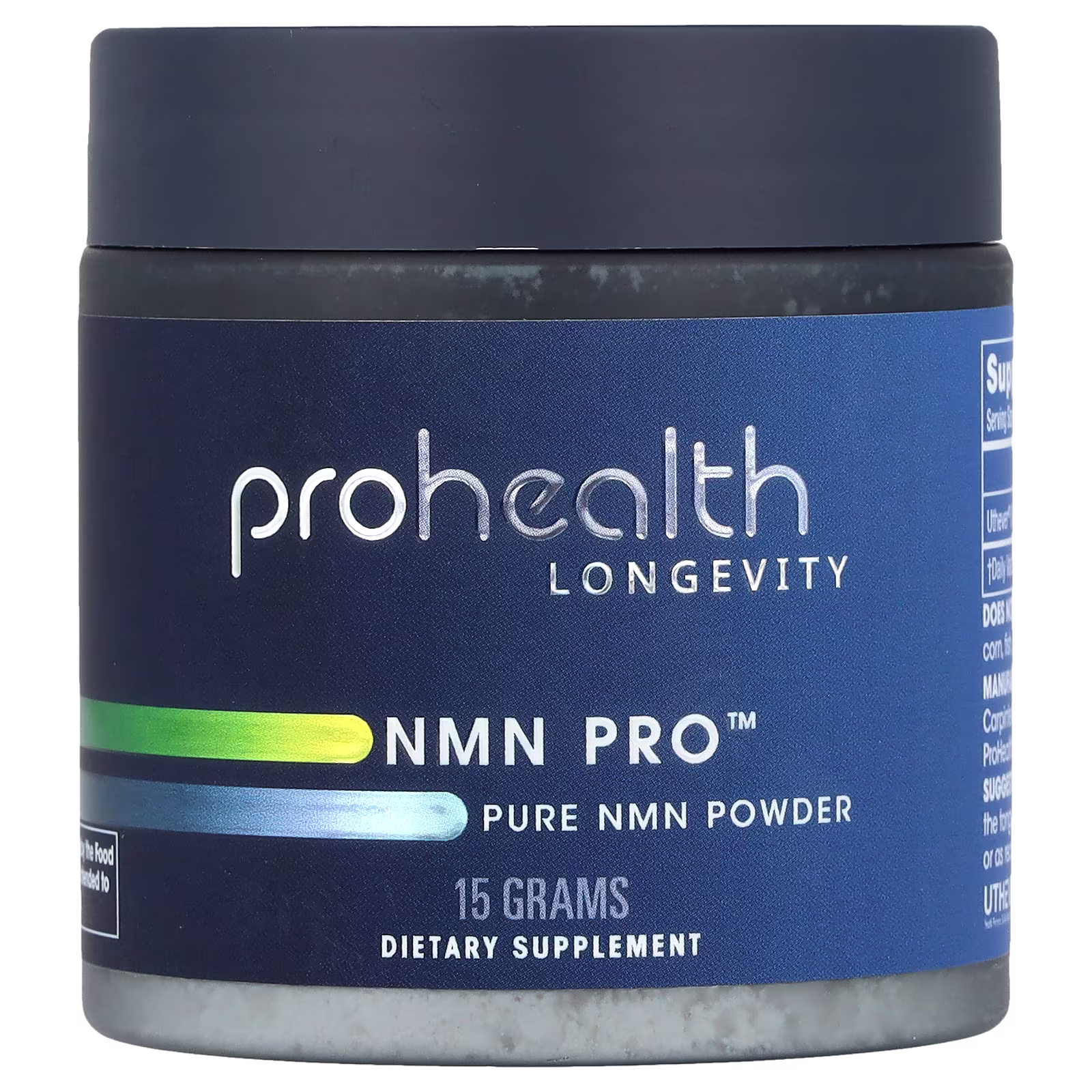 Suplemento de mononucleótido de β-nicotinamida puro en polvo, 15 g, NMN Pro™, ProHealth Longevity