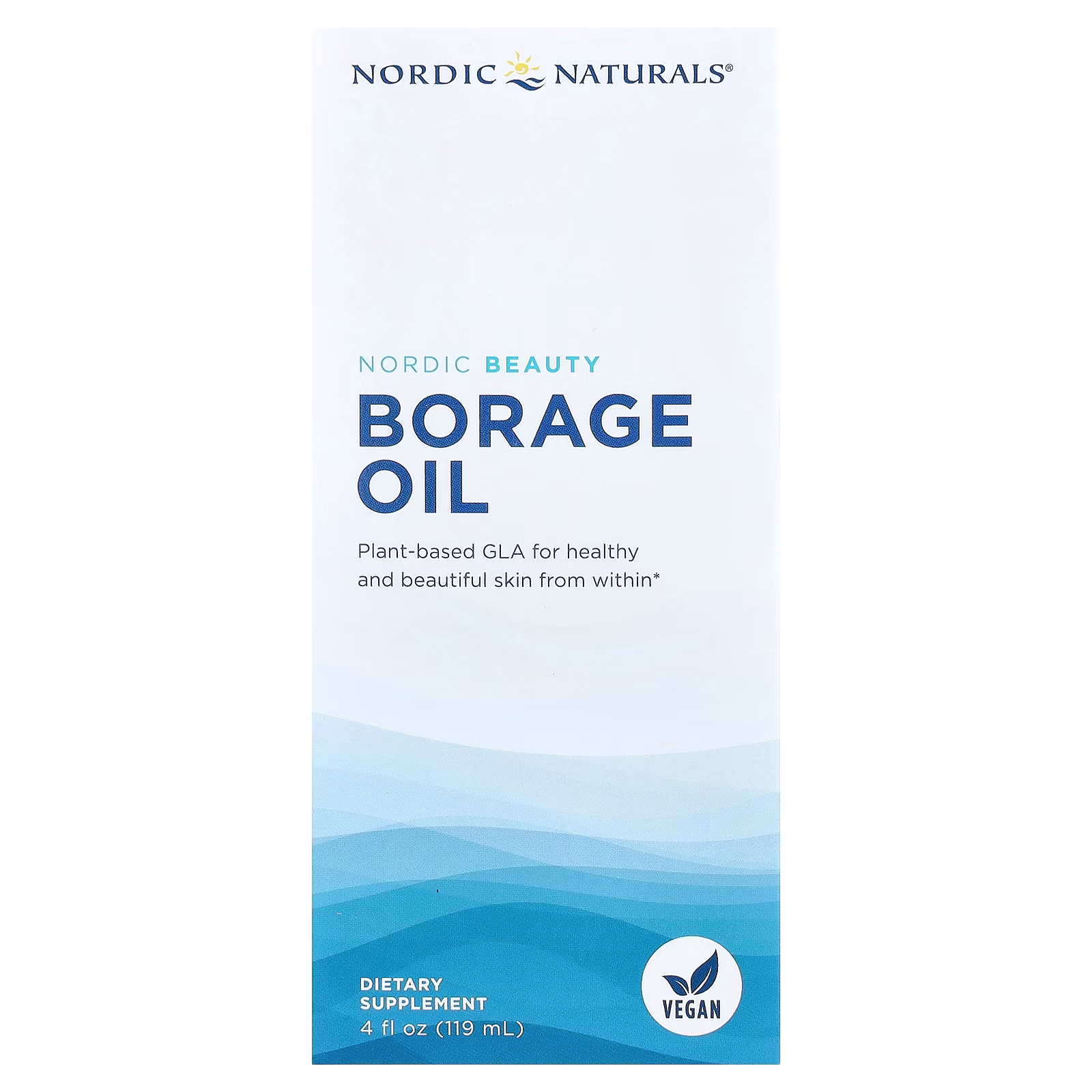 Nordic Beauty, Aceite de Borraja, 4 fl oz (119 ml), Nordic Naturals