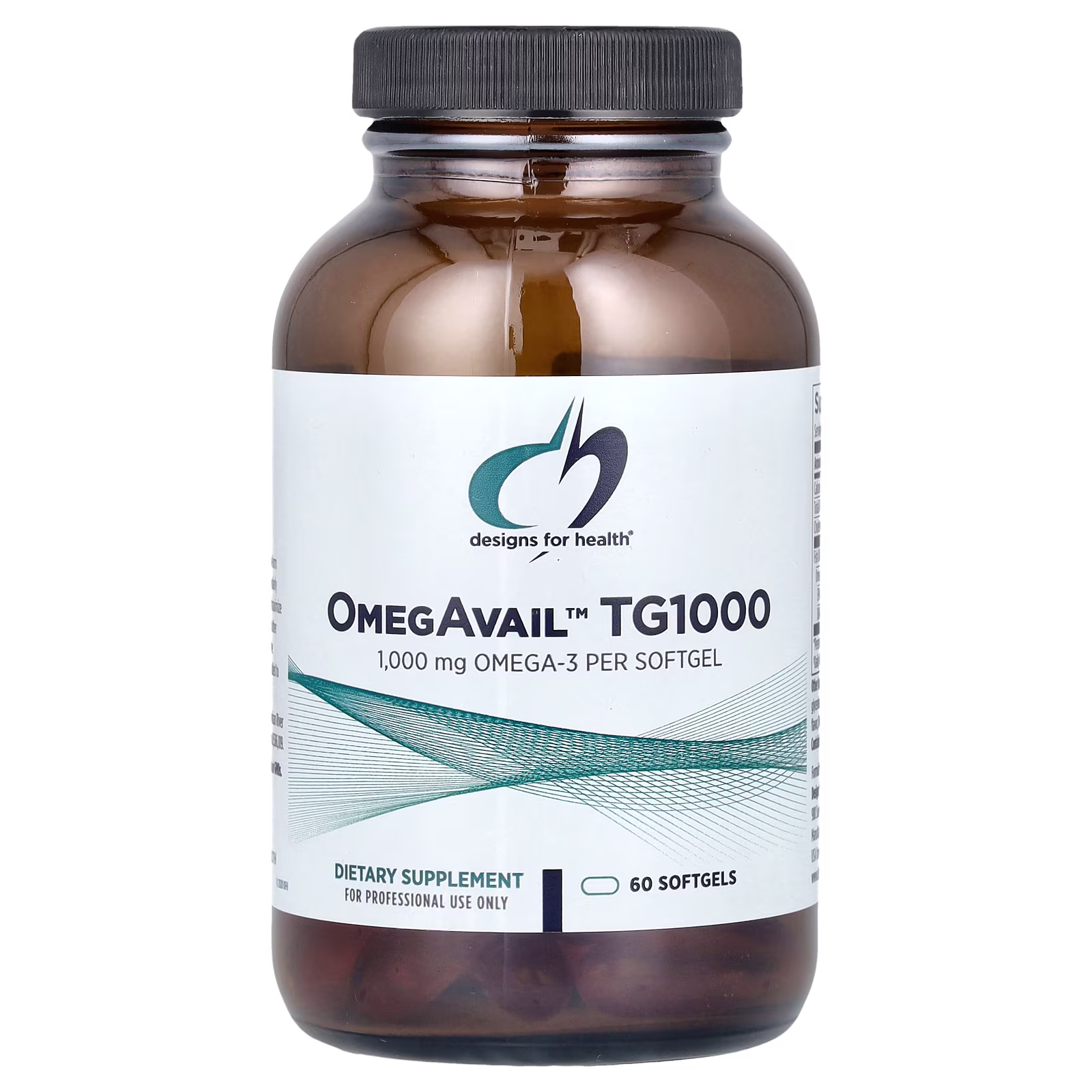 OmegAvail™ TG1000, 60 cápsulas blandas, Designs for Health