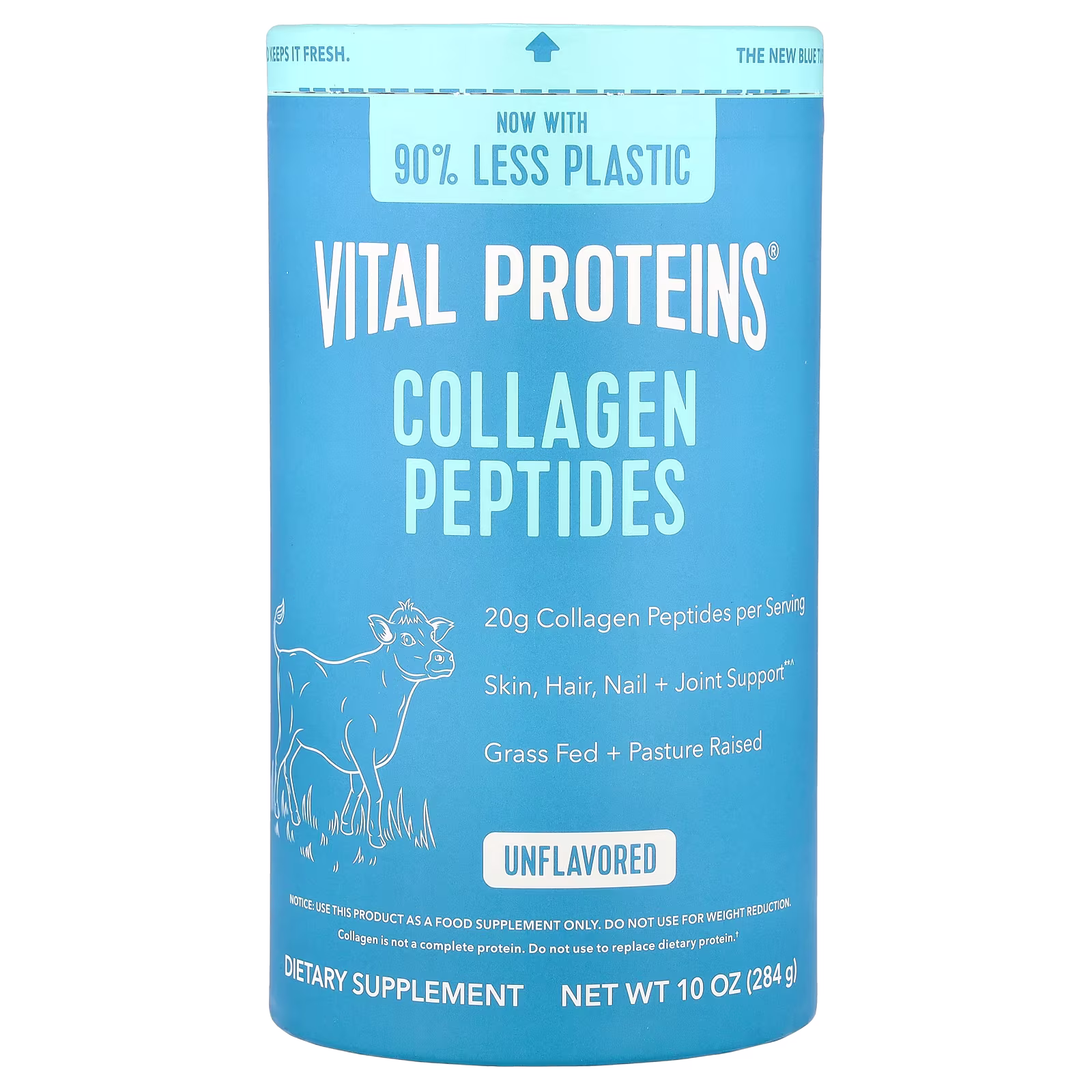 Péptidos de colágeno, Sin sabor, 284 g (10 oz), Vital Proteins