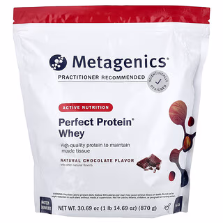 Perfect Protein® Whey, Sabor a Chocolate, 1 lb 14.69 oz (870 g), Metagenics