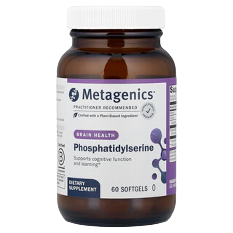 Phosphatidylserine, 60 Cápsulas Blandas (150 mg per Cápsulas Blandas), Metagenics