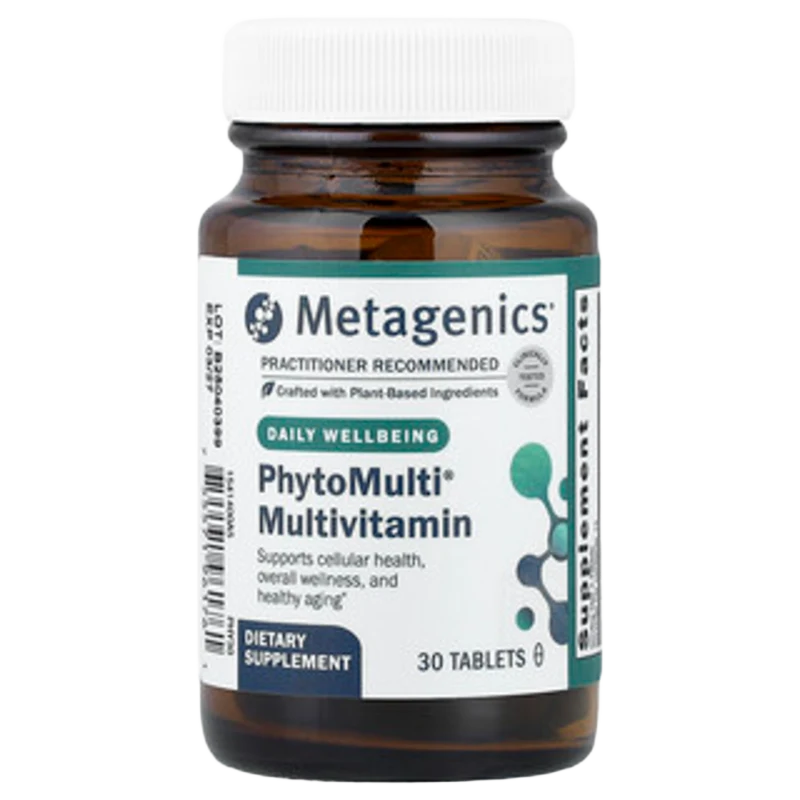 PhytoMulti® Multivitamin, 30 Tabletas, Metagenics