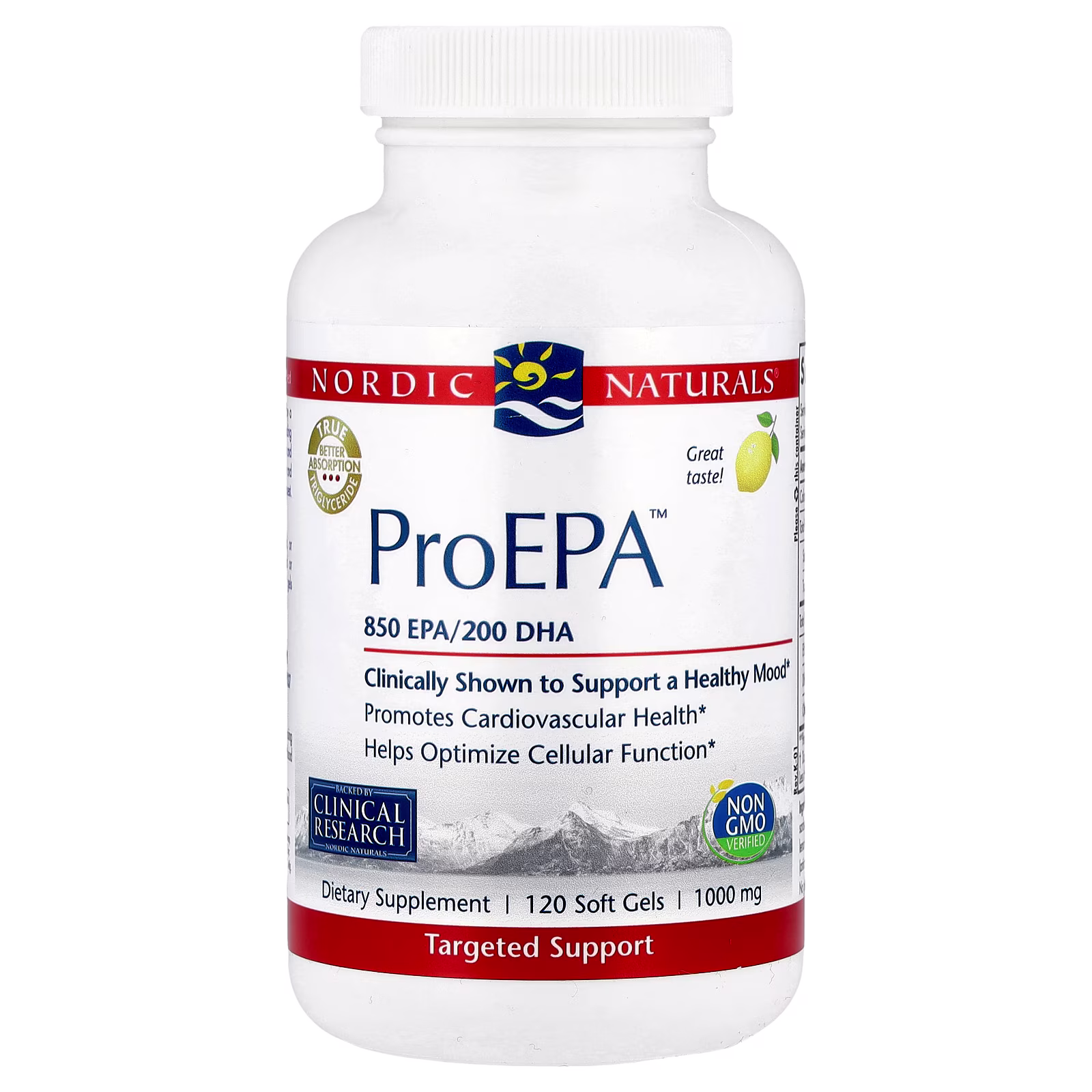 ProEPA™, Sabor a Limón, 120 Cápsulas Blandas, Nordic Naturals