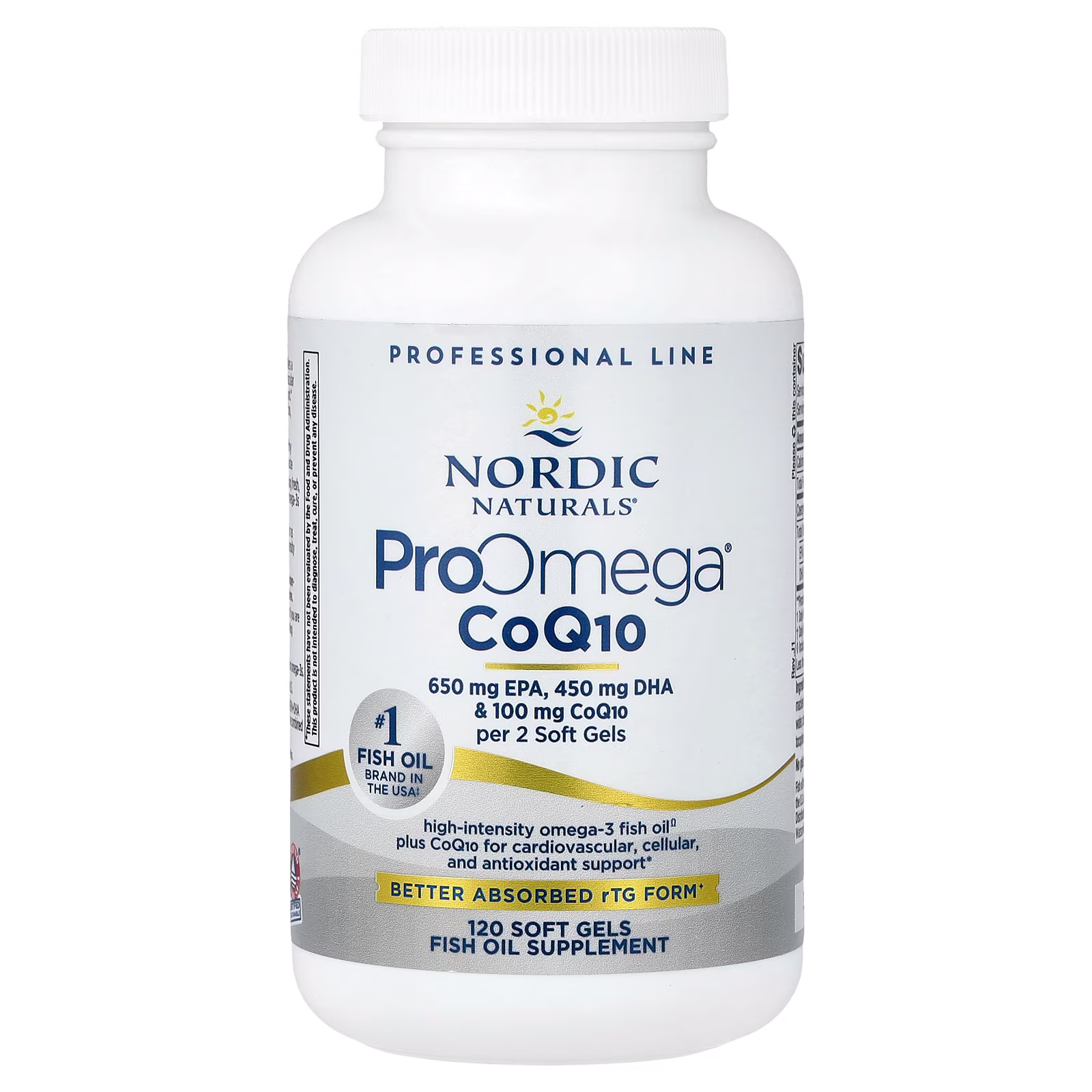 ProOmega® CoQ10, 120 Cápsulas Blandas, Nordic Naturals