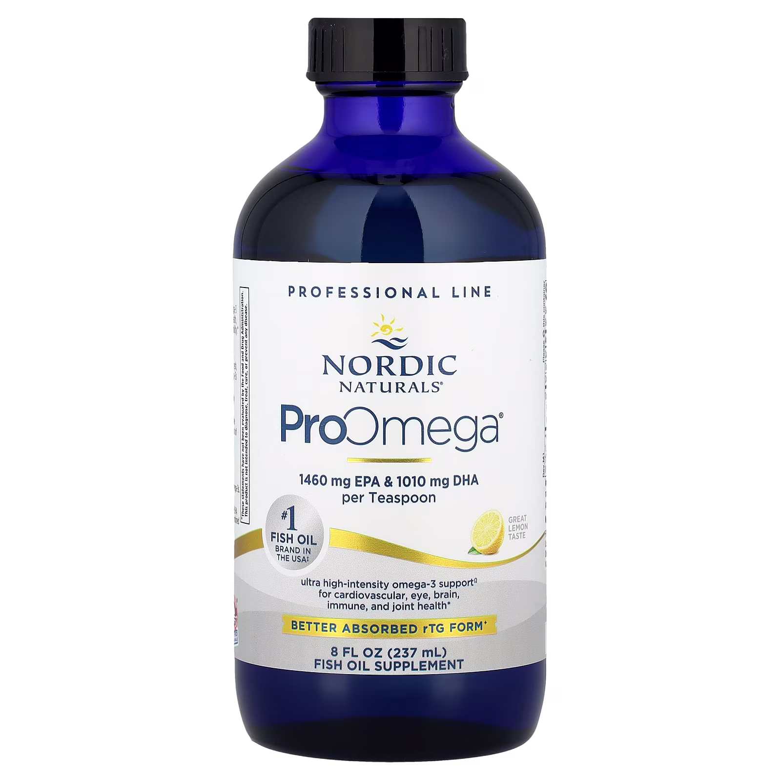 ProOmega®, Sabor a Limón, 2,840 mg, 8 fl oz (237 ml), Nordic Naturals