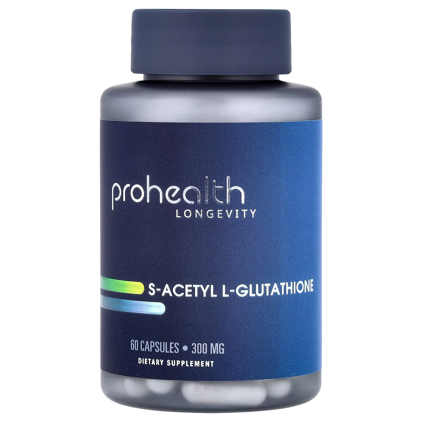 S-Acetyl L-Glutathione, 300 mg, 60 cápsulas, ProHealth Longevity