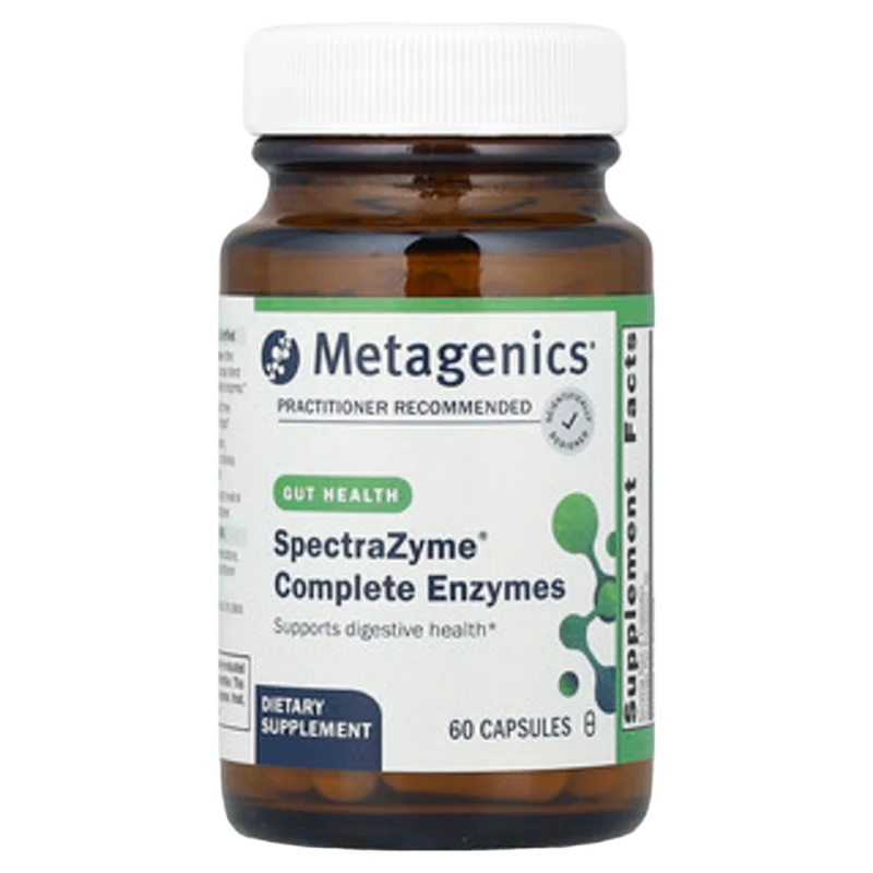 SpectraZyme® Complete Enzymes, 60 Cápsulas, Metagenics