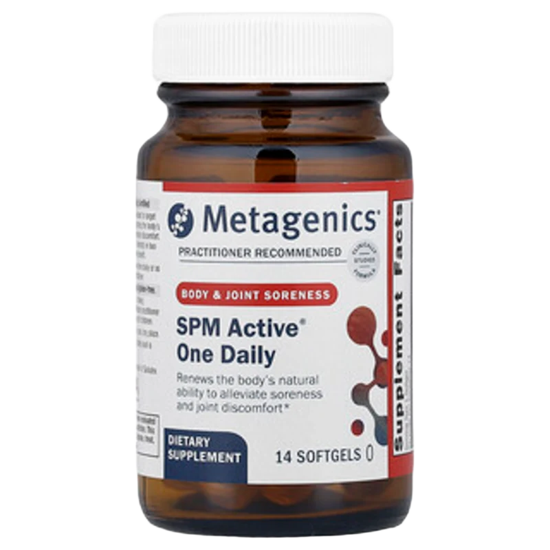 SPM Active® 1 al Día, 14 Cápsulas Blandas, Metagenics