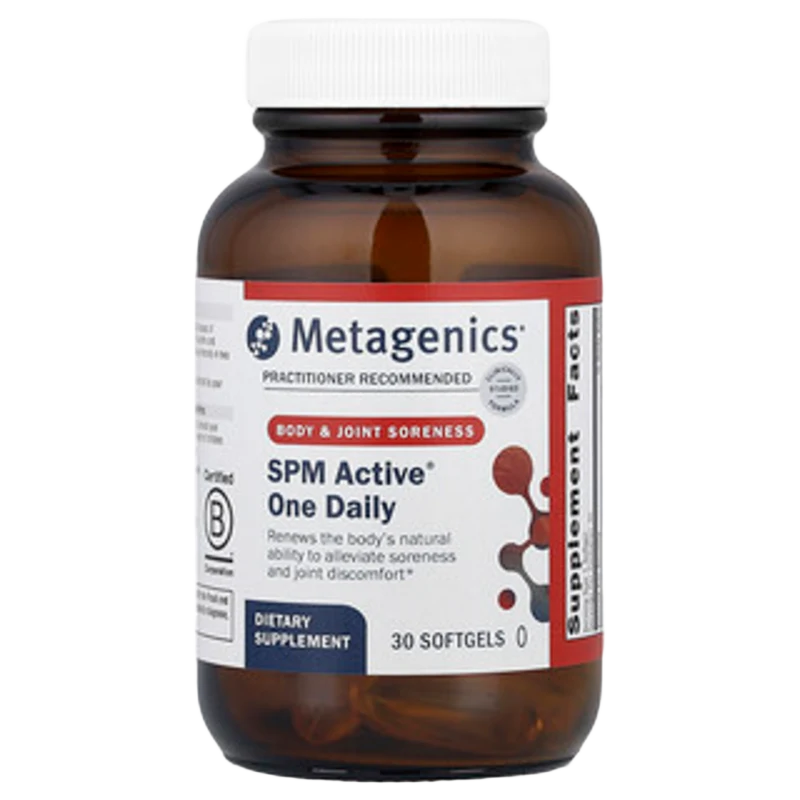 SPM Active® 1 al Día, 30 Cápsulas Blandas, Metagenics