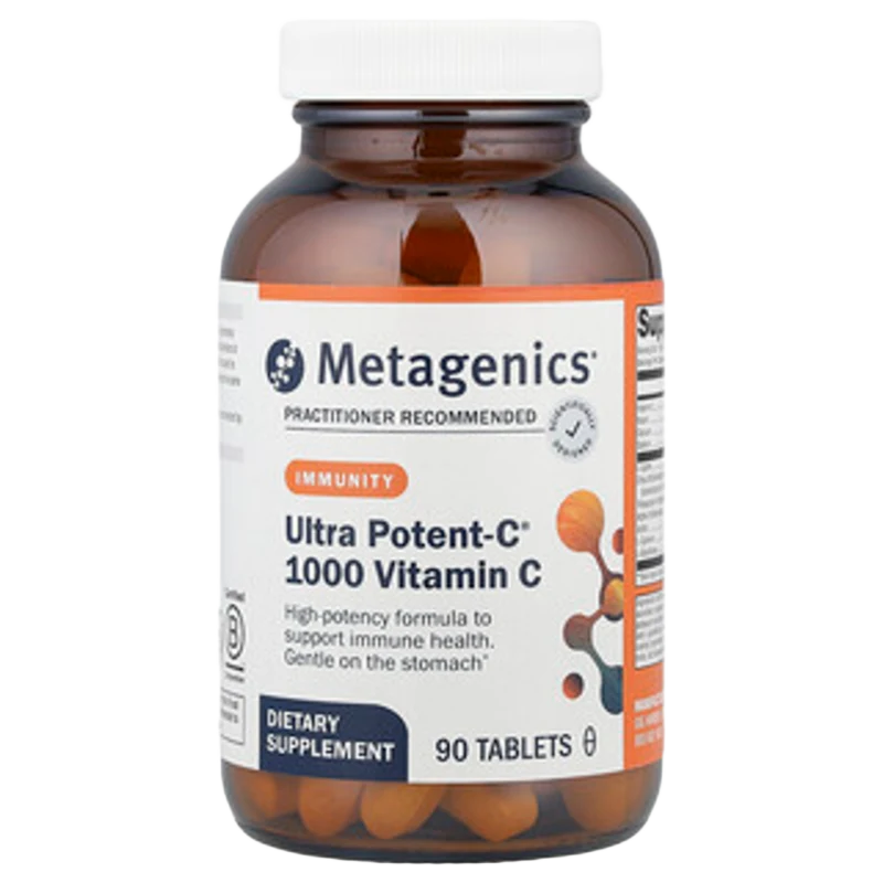 Ultra Potent-C® 1000 Vitamin C, 90 Tabletas, Metagenics