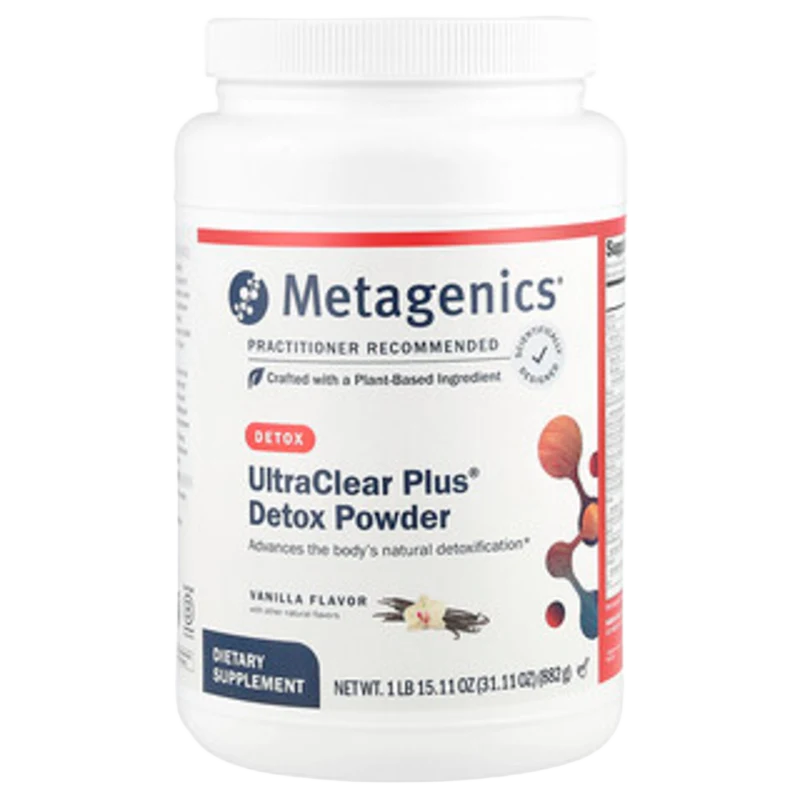 UltraClear Plus® Detox en Polvo, Sabor a Vainilla, 31.11 oz (882 g), Metagenics