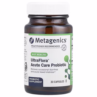 UltraFlora® Probiótico Cuidado Agudo, 30 Cápsulas, Metagenics