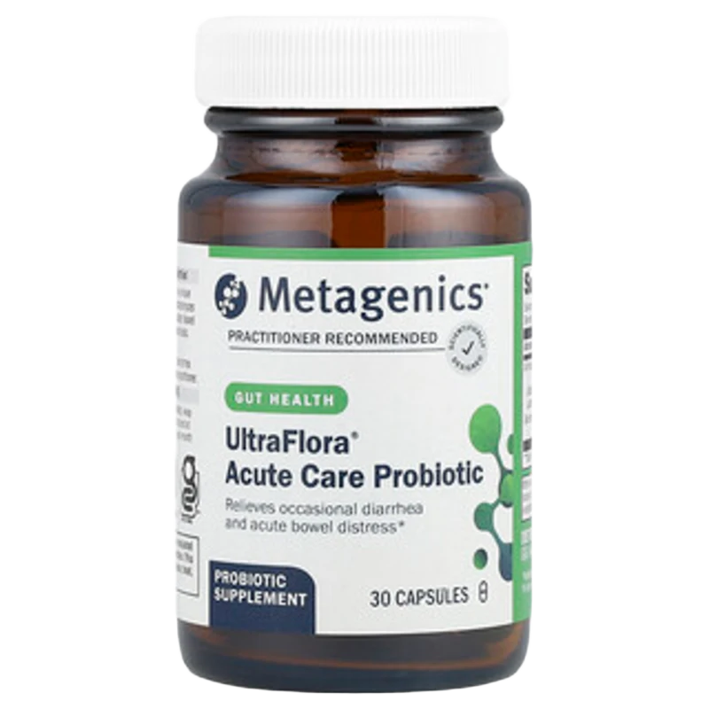 UltraFlora® Acute Care Probiotic, 30 Cápsulas, Metagenics