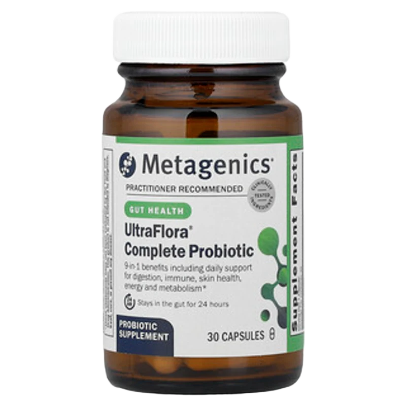 UltraFlora® Complete Probiotic, 30 Cápsulas, Metagenics