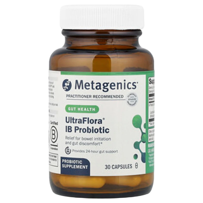 UltraFlora® IB Probiotic, 30 Cápsulas, Metagenics