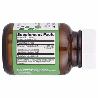 UltraFlora® Probiótico Refuerzo Inmune, 30 Cápsulas, Metagenics