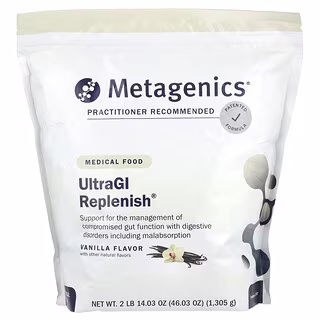 UltraGI Replenish®, Sabor a Vainilla, 46.03 oz (1,305 g), Metagenics