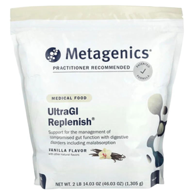UltraGI Replenish®, Sabor a Vainilla, 46.03 oz (1,305 g), Metagenics