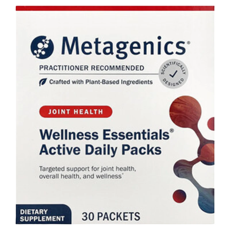 Wellness Essentials® Paquetes Diarios Activos, 30 Sobres, Metagenics