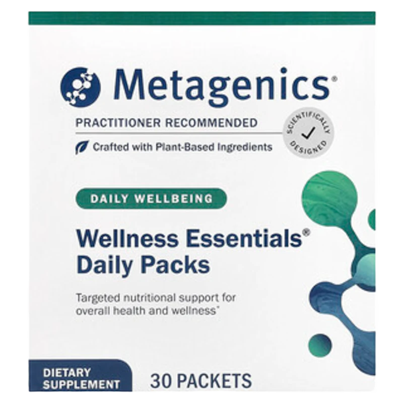 Wellness Essentials® Daily Packs, 30 Sobres, Metagenics