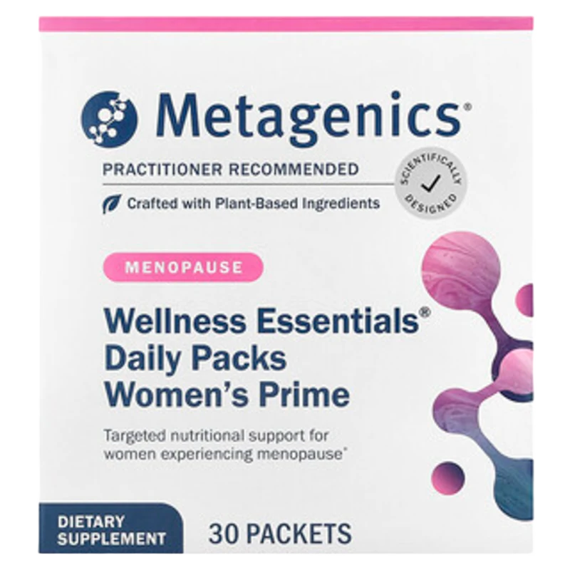 Wellness Essentials®, Daily Packs Women's Prime, 30 Sobres, Metagenics