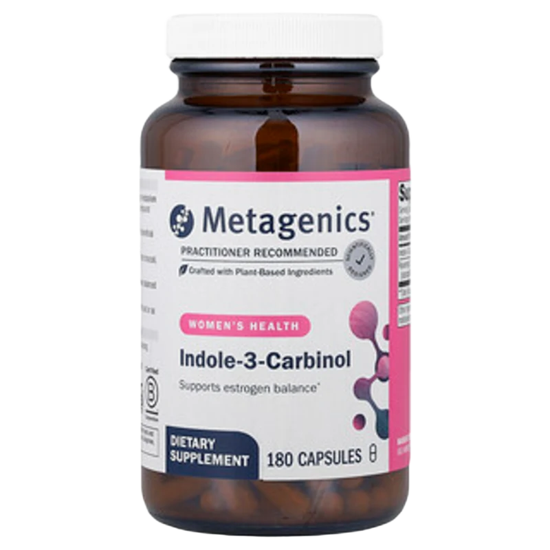 Women's Health, Indole-3-Carbinol, 180 Cápsulas, Metagenics