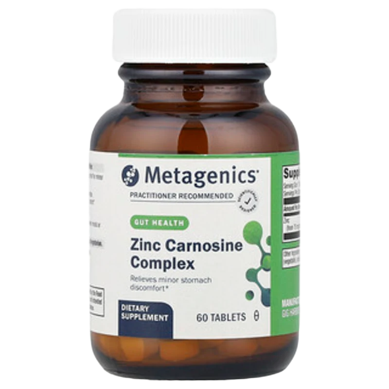 Zinc Carnosine Complex , 17 mg, 60 Tabletas, Metagenics