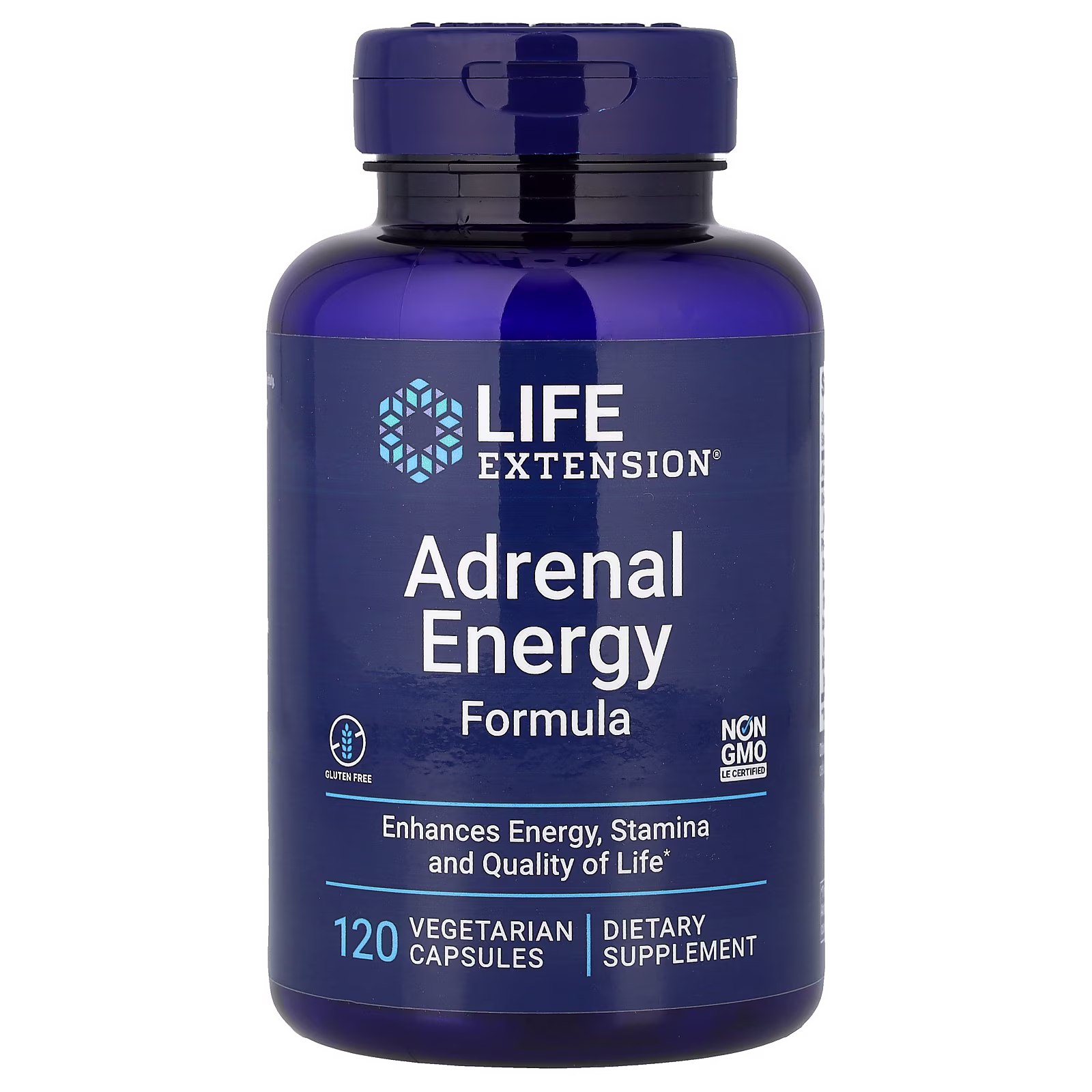 Fórmula de Energía Suprarrenal, 120 cápsulas vegetales, Life Extension