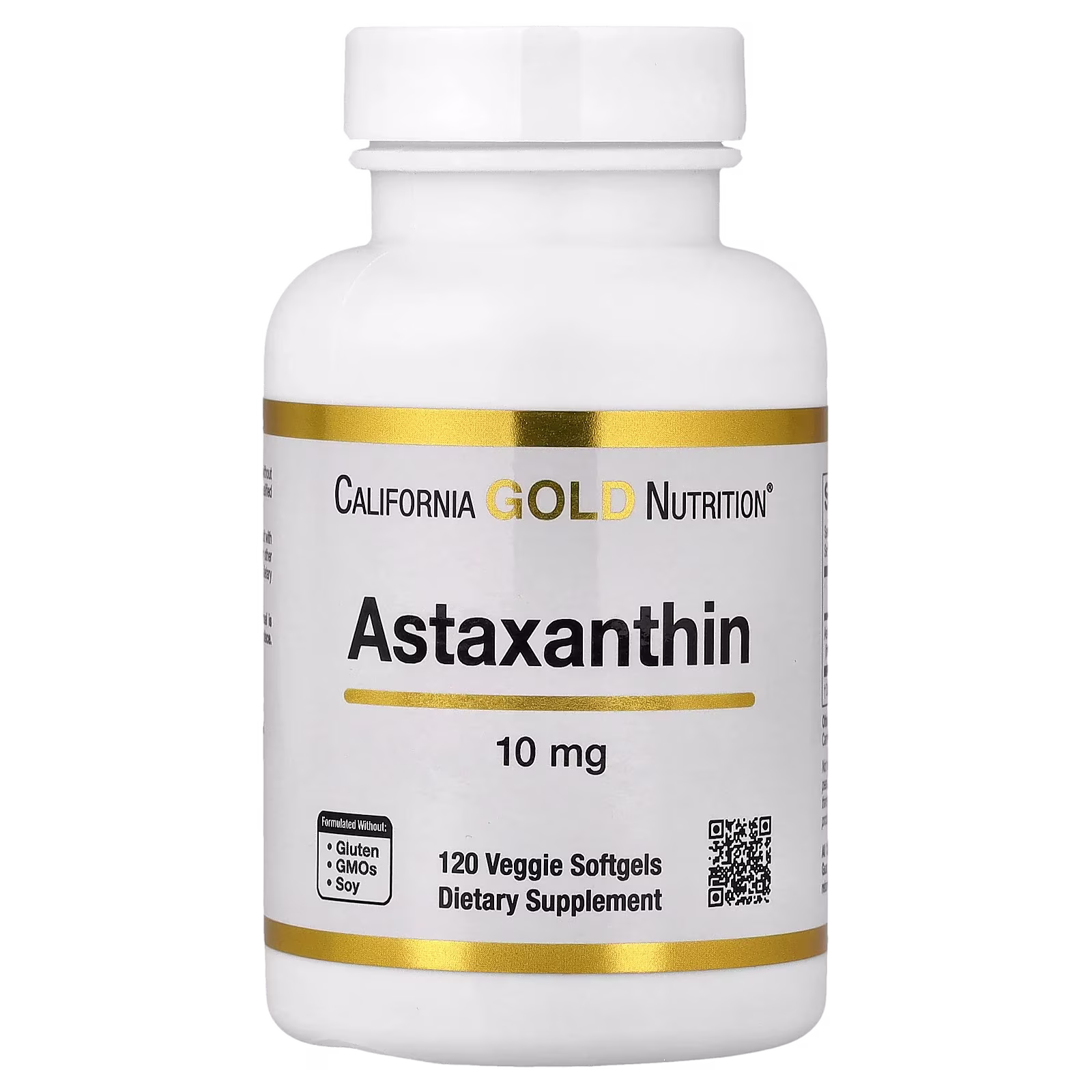 Astaxantina, 10 mg, 120 cápsulas blandas vegetales, California Gold Nutrition