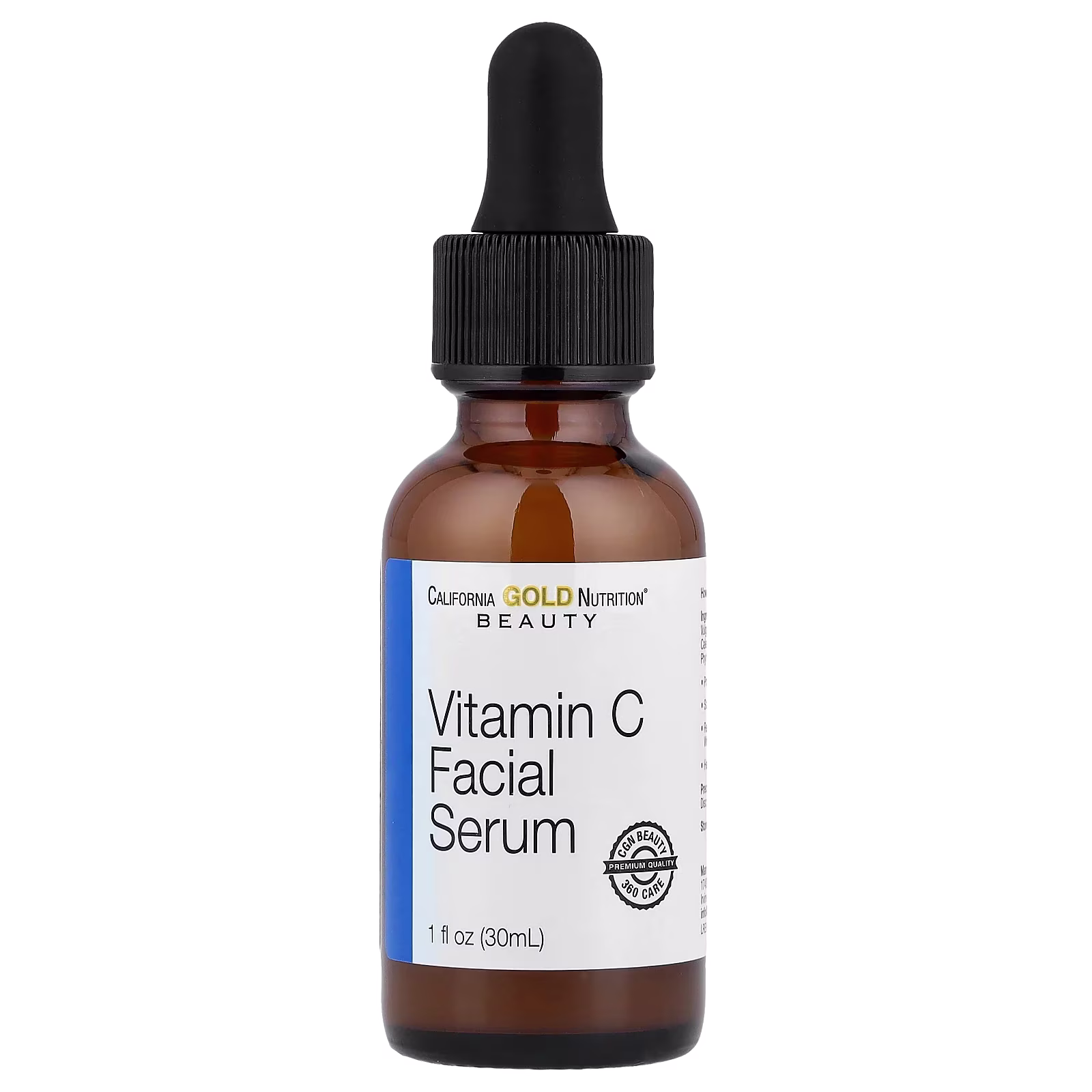 Beauty, Sérum facial con vitamina C de la línea antiedad, 30 ml (1 oz. líq.), California Gold Nutrition
