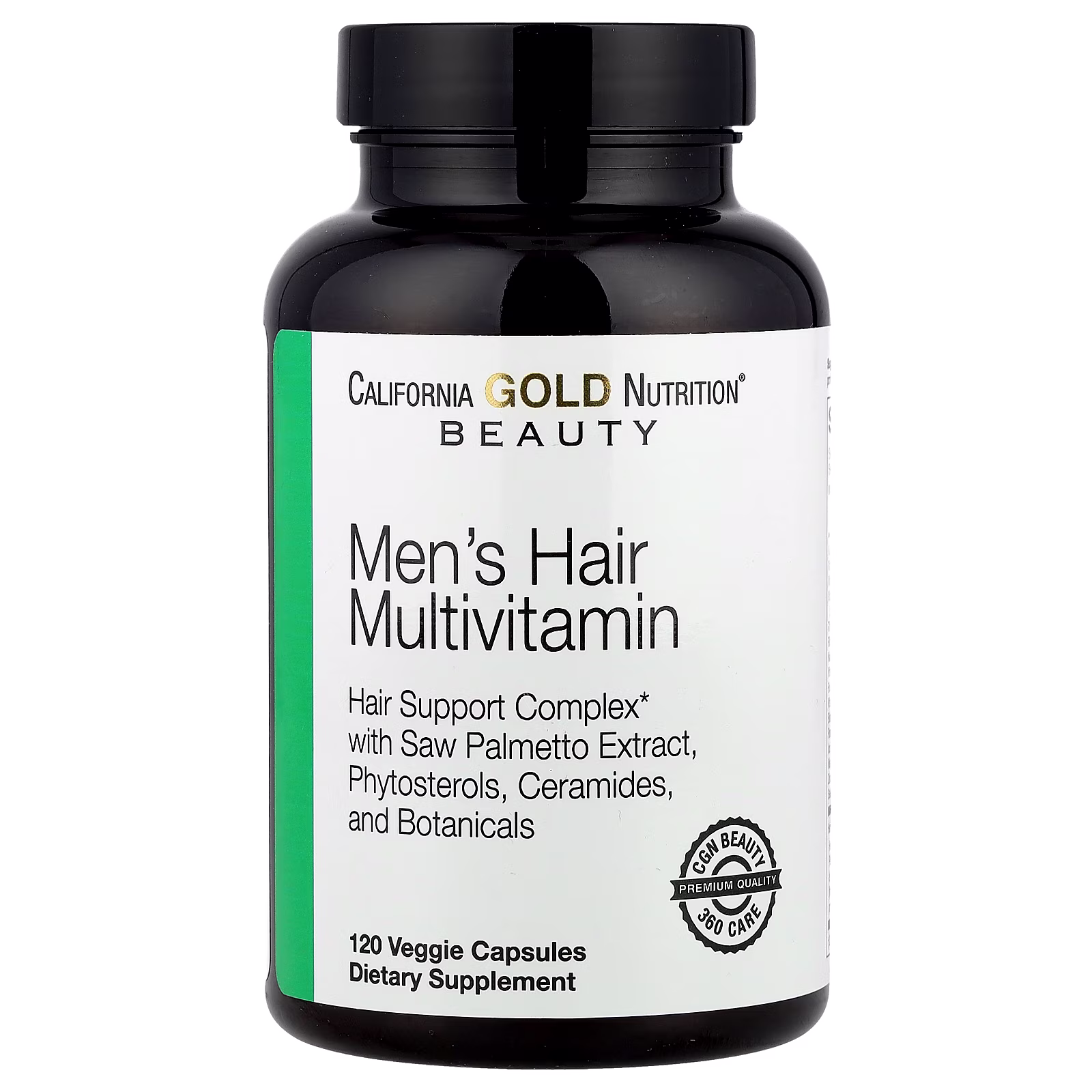 Beauty, Suplemento multivitamínico para el cabello de los hombres, 120 cápsulas vegetales, California Gold Nutrition