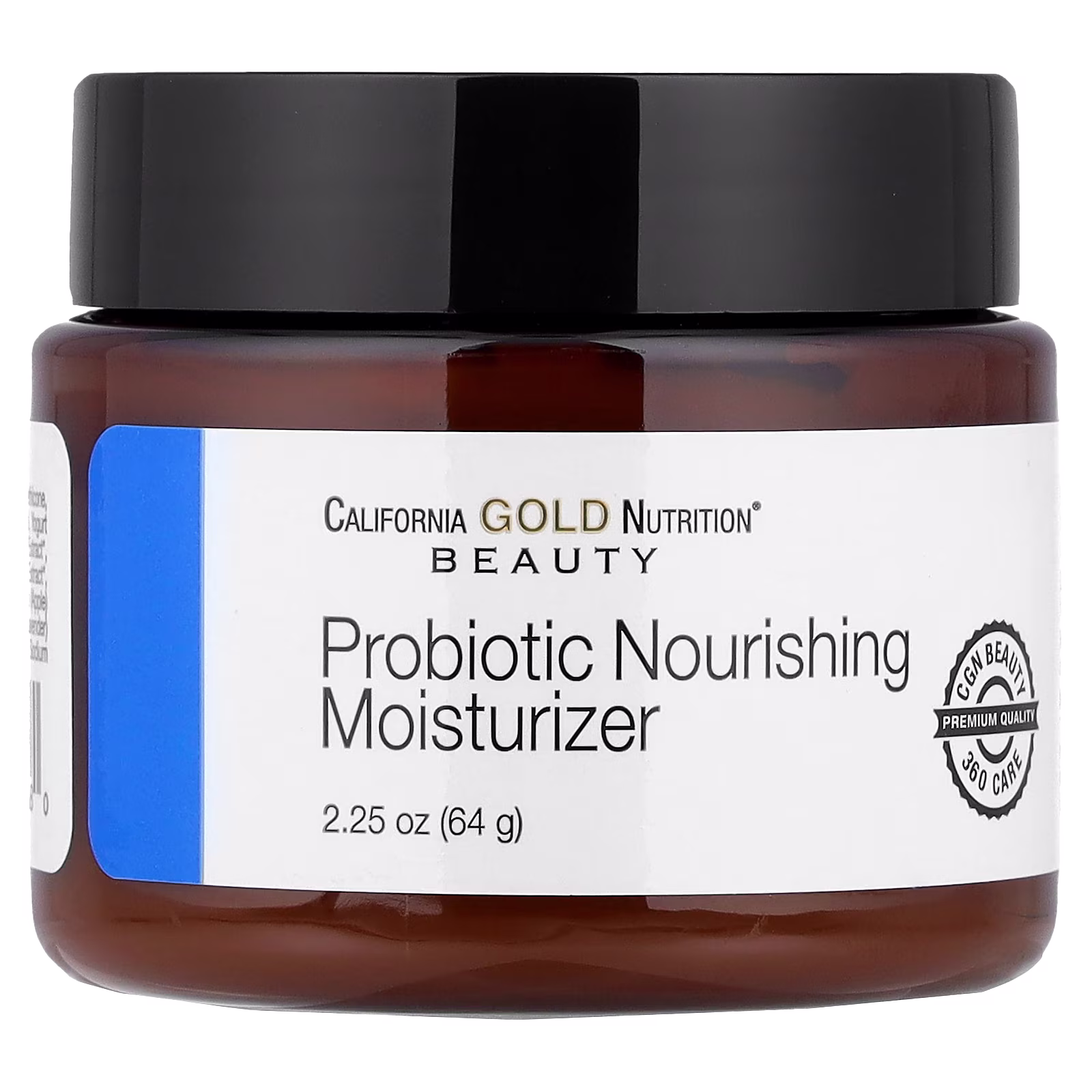 Belleza, Humectante nutritivo con probióticos, 64 g (2,25 oz), California Gold Nutrition