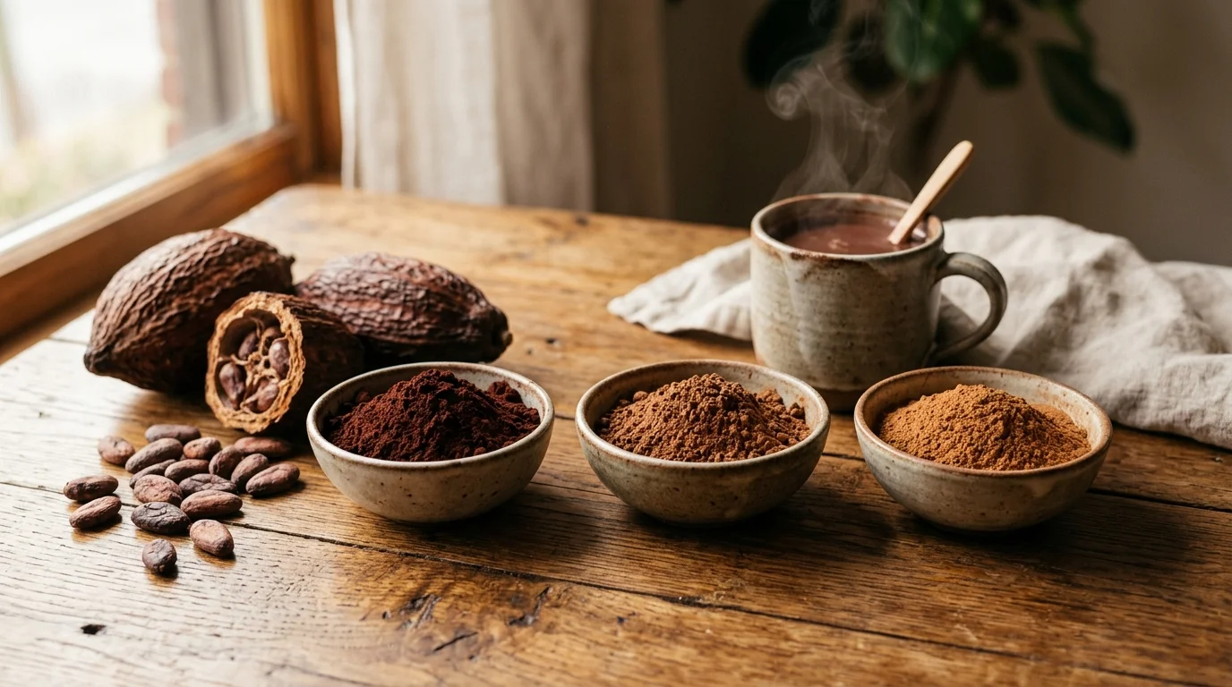 Beneficios del Cacao: Crudo, en Polvo o Chocolate, lo que Cambia Todo