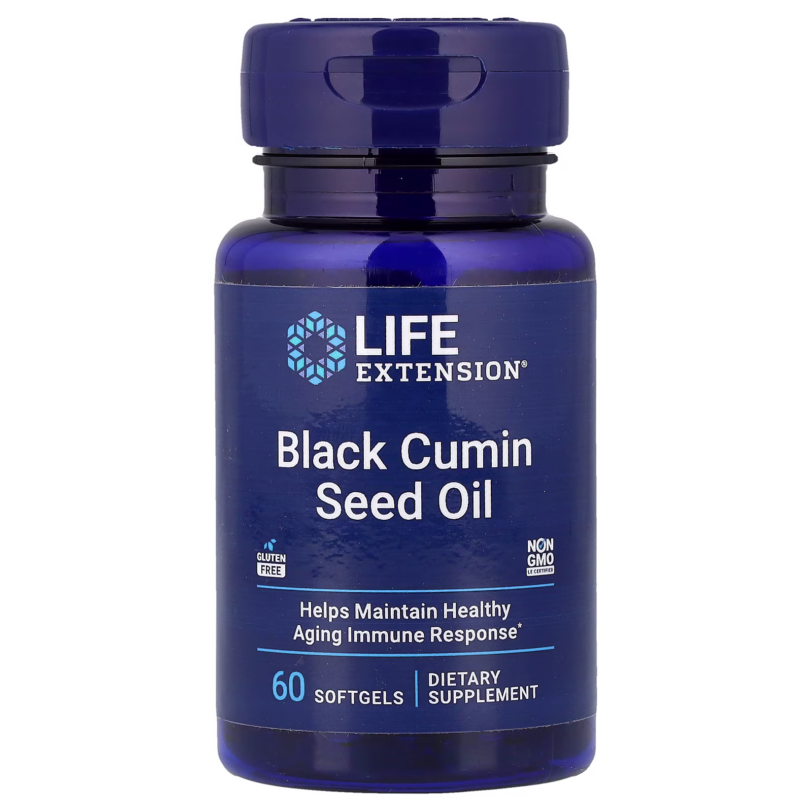 Black Cumin Seed Oil (Aceite de Comino Negro Orgánico), 500 mg, 60 cápsulas blandas, Life Extension