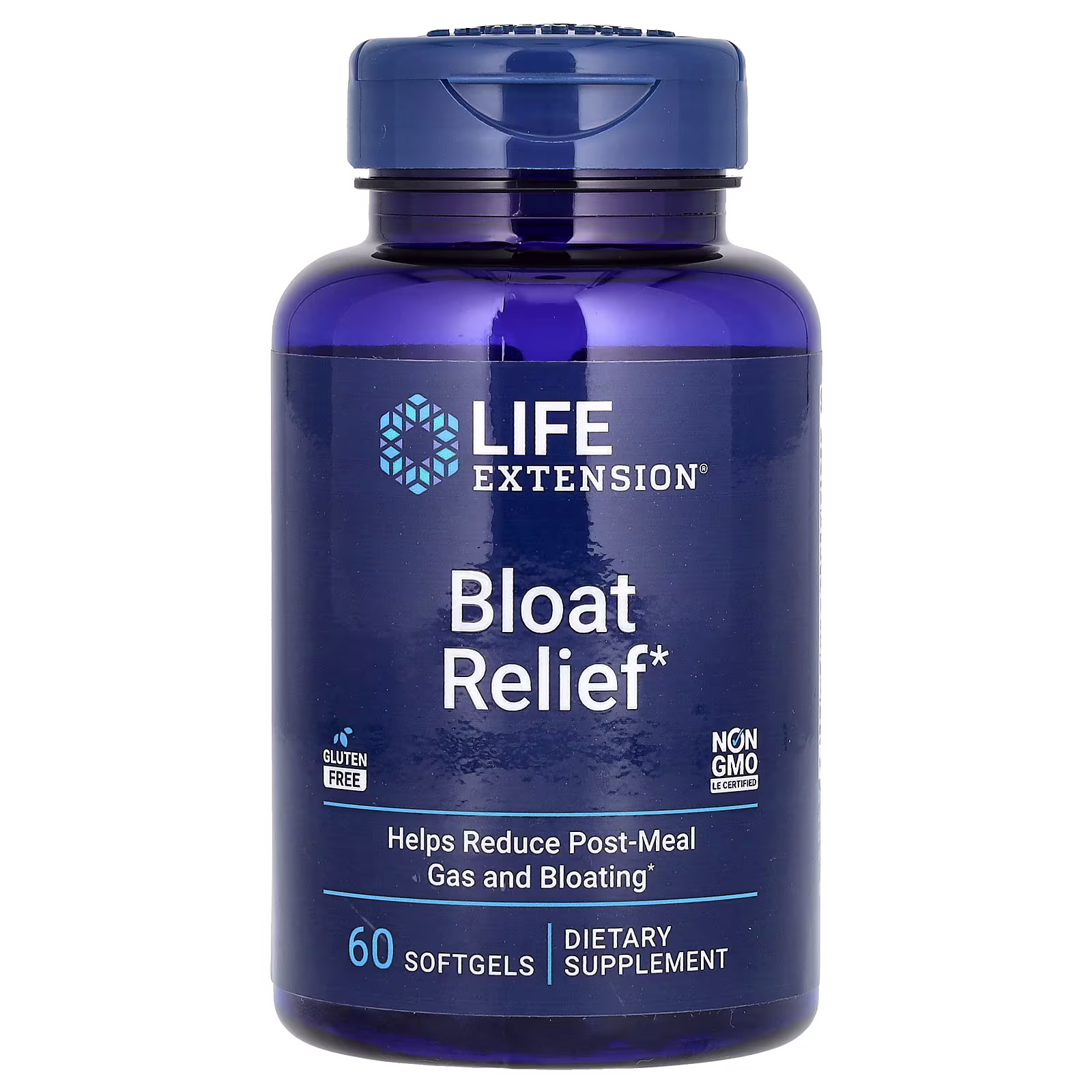 Bloat Relief Prodigest Alcachofa + Jengibre CO2 — 60 cápsulas blandas — Life Extension