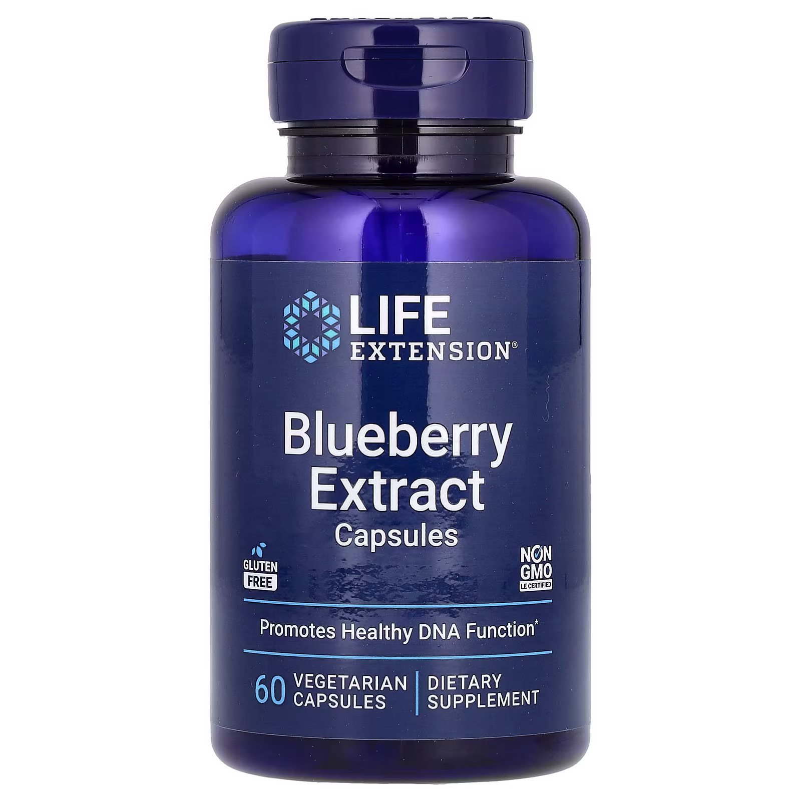 Cápsulas de Extracto de Arándano Azul Silvestre con BlueActiv, 60 cápsulas vegetales, Life Extension