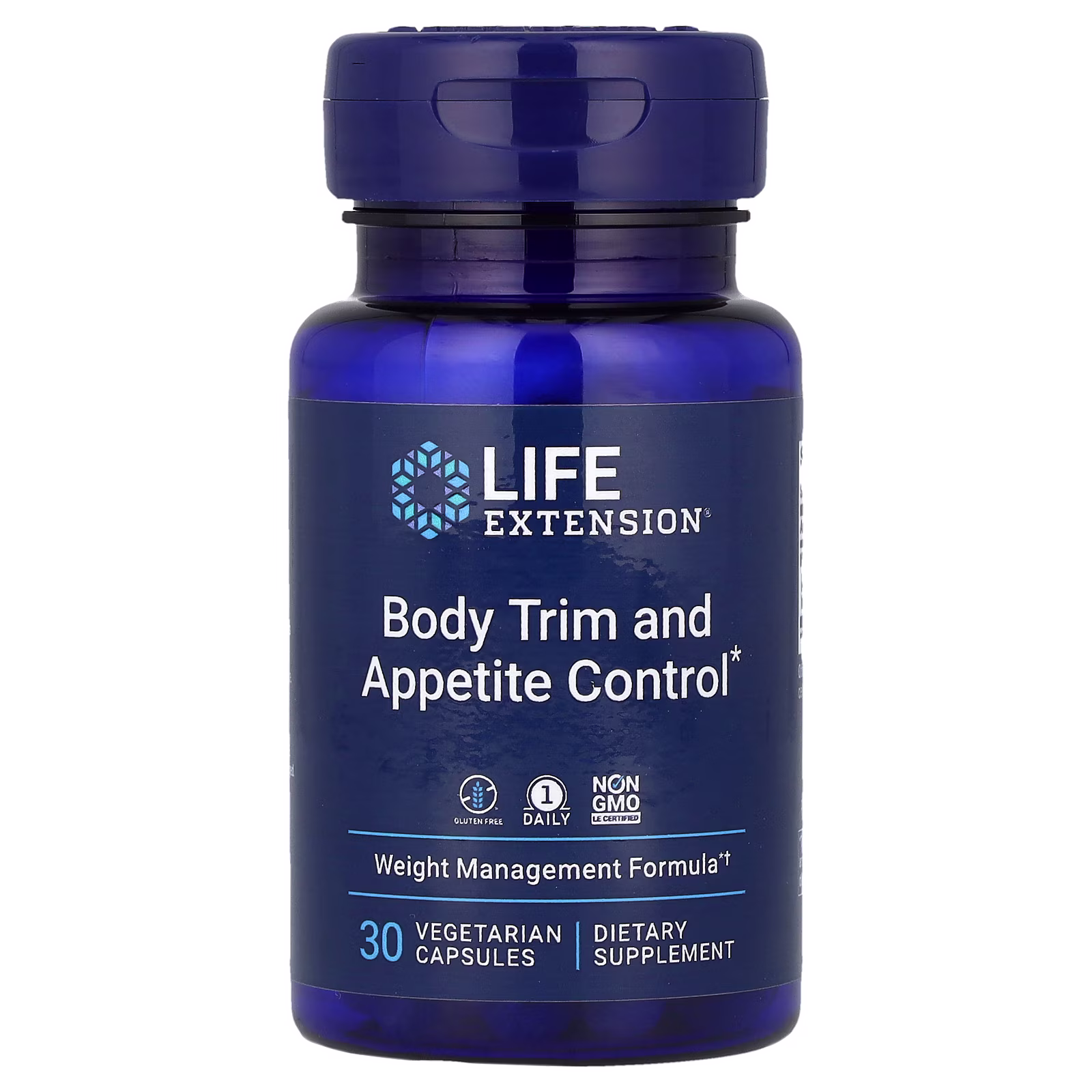 Body Trim and Appetite Control con Metabolaid — 30 cápsulas vegetales — Life Extension