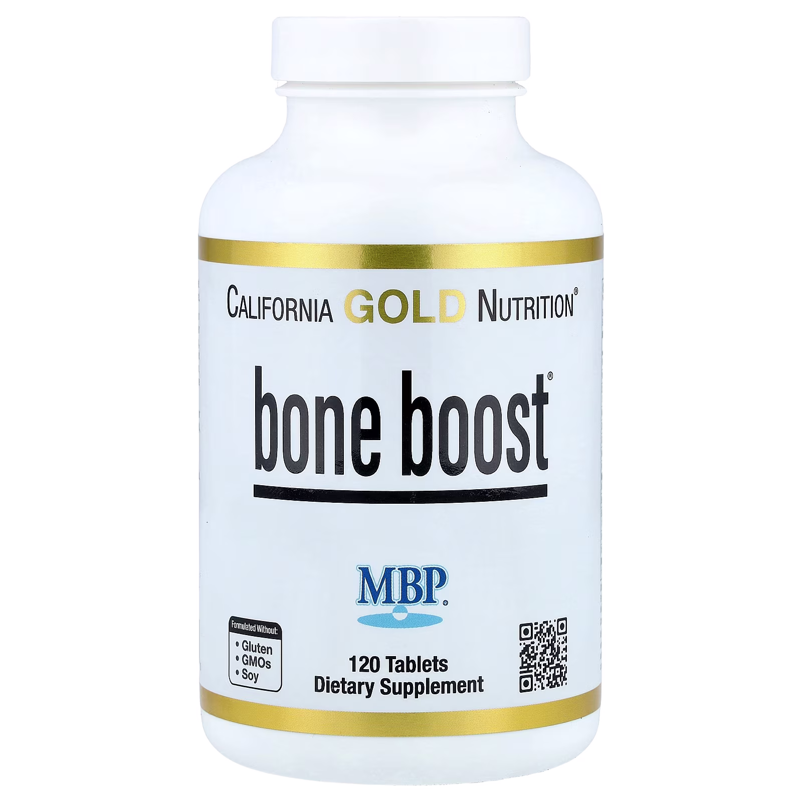 Bone Boost®, Suplemento para favorecer la salud ósea con calcio, magnesio, vitamina C y potasio, 120 tabletas, California Gold Nutrition