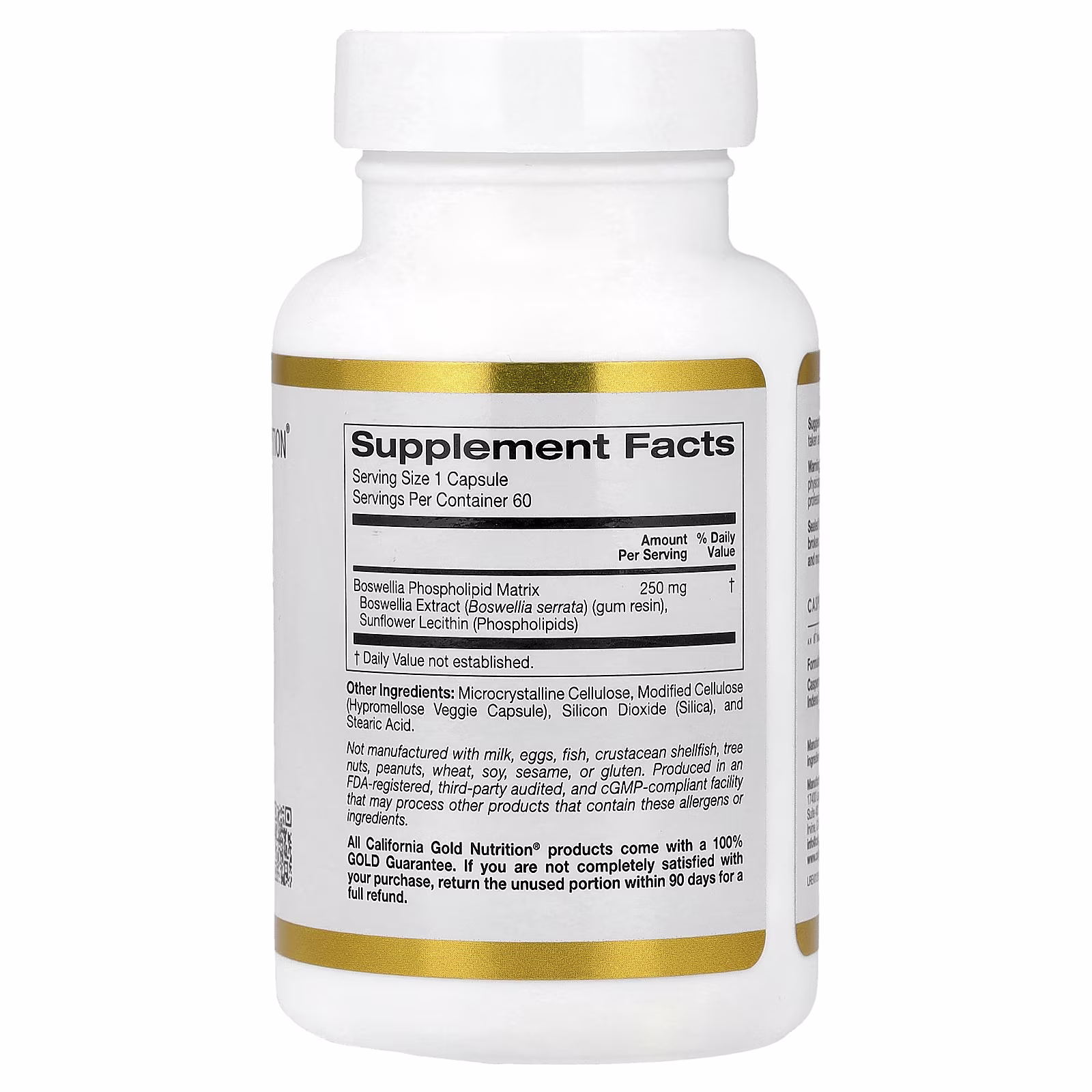 Fitosoma de Boswellia serrata con lecitina de girasol, 250 mg, 60 cápsulas vegetales, California Gold Nutrition