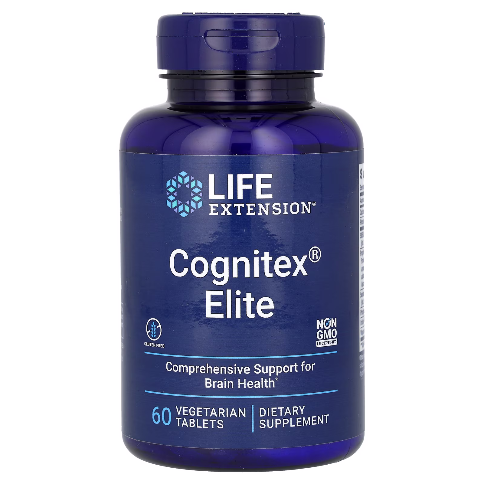 Cognitex Elite SIBELIUS Salvia + AuroraBlue + Ashwagandha — 60 comprimidos — Life Extension