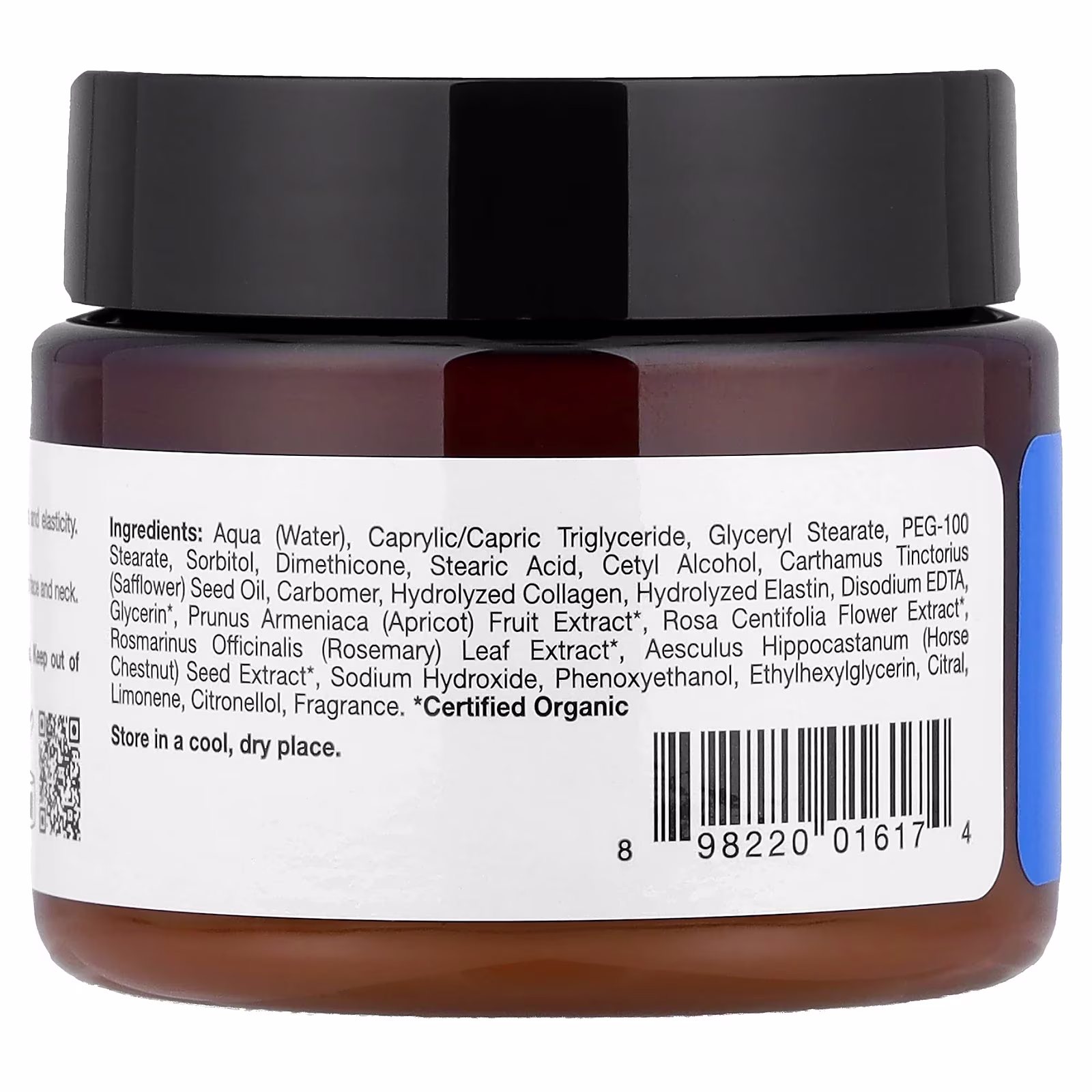 Crema con colágeno y elastina, 64 g (2,25 oz), California Gold Nutrition
