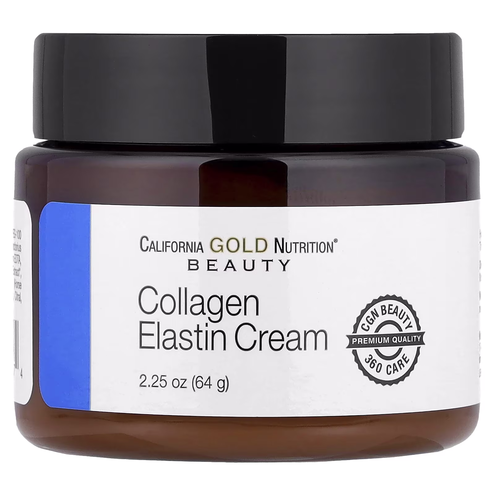 Crema con colágeno y elastina, 64 g (2,25 oz), California Gold Nutrition