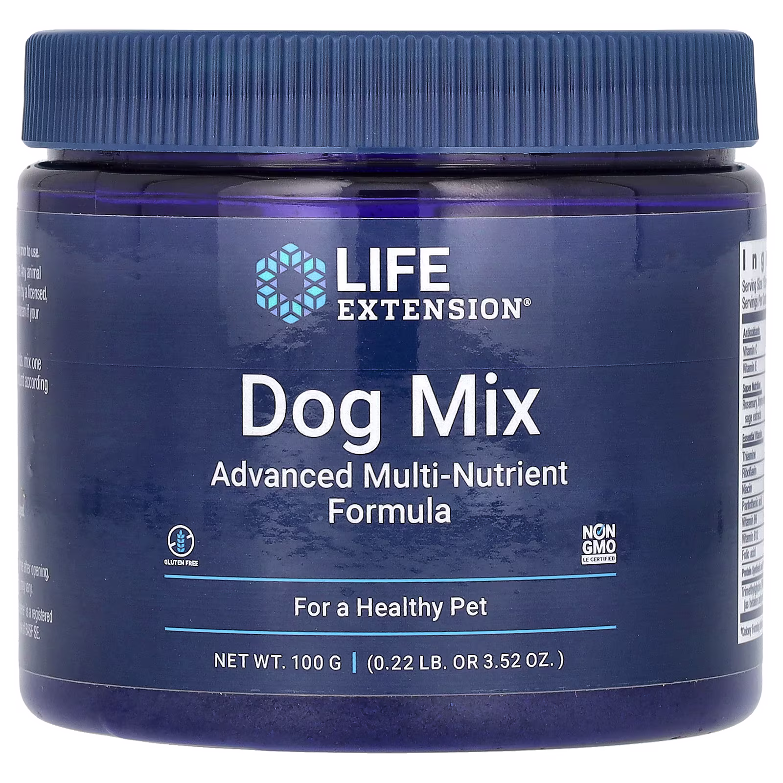 Dog Mix Multivitamínico Premium para Perros — 100 g — Life Extension