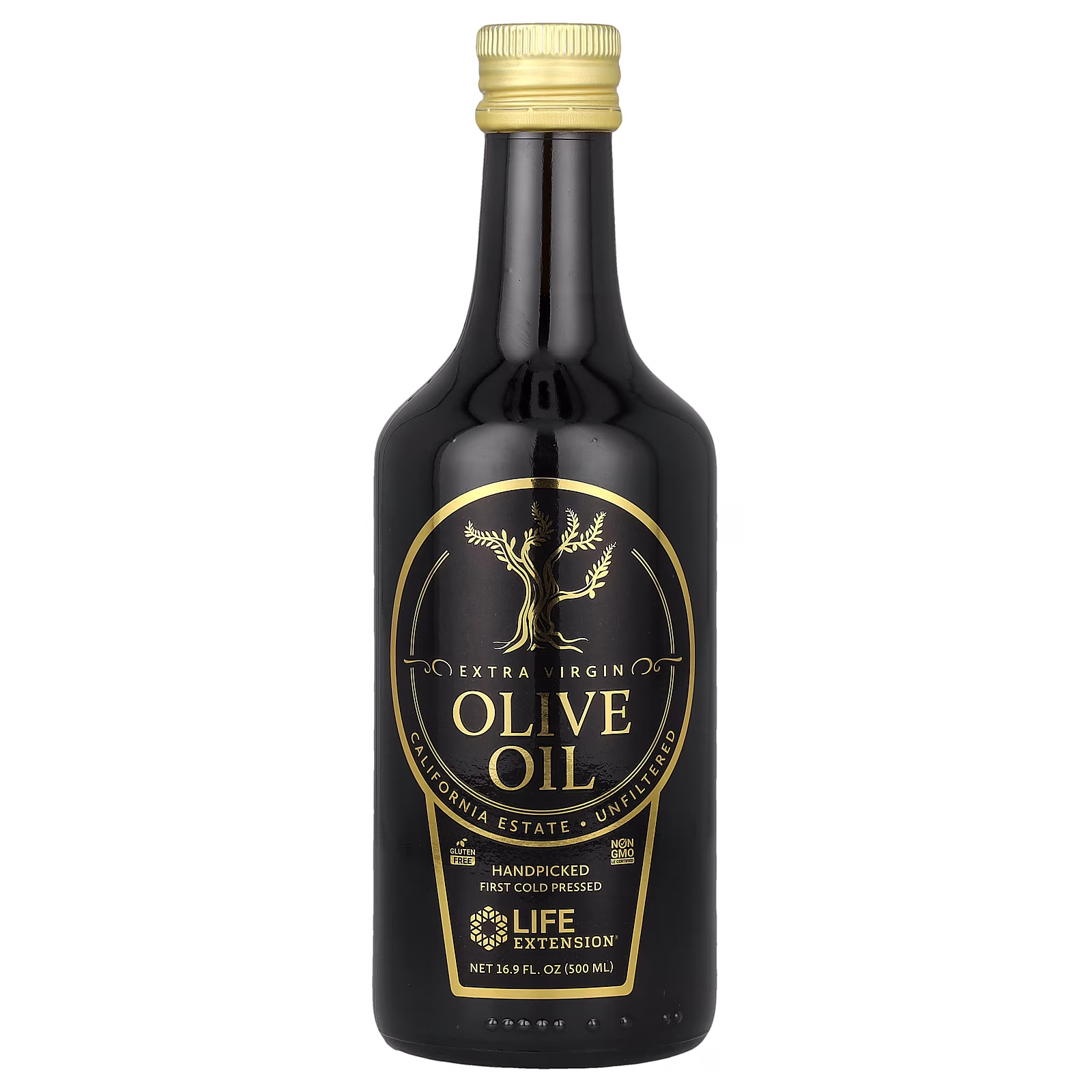 Extra Virgin Olive Oil Aceite de Oliva Premium — 500 ml — Life Extension