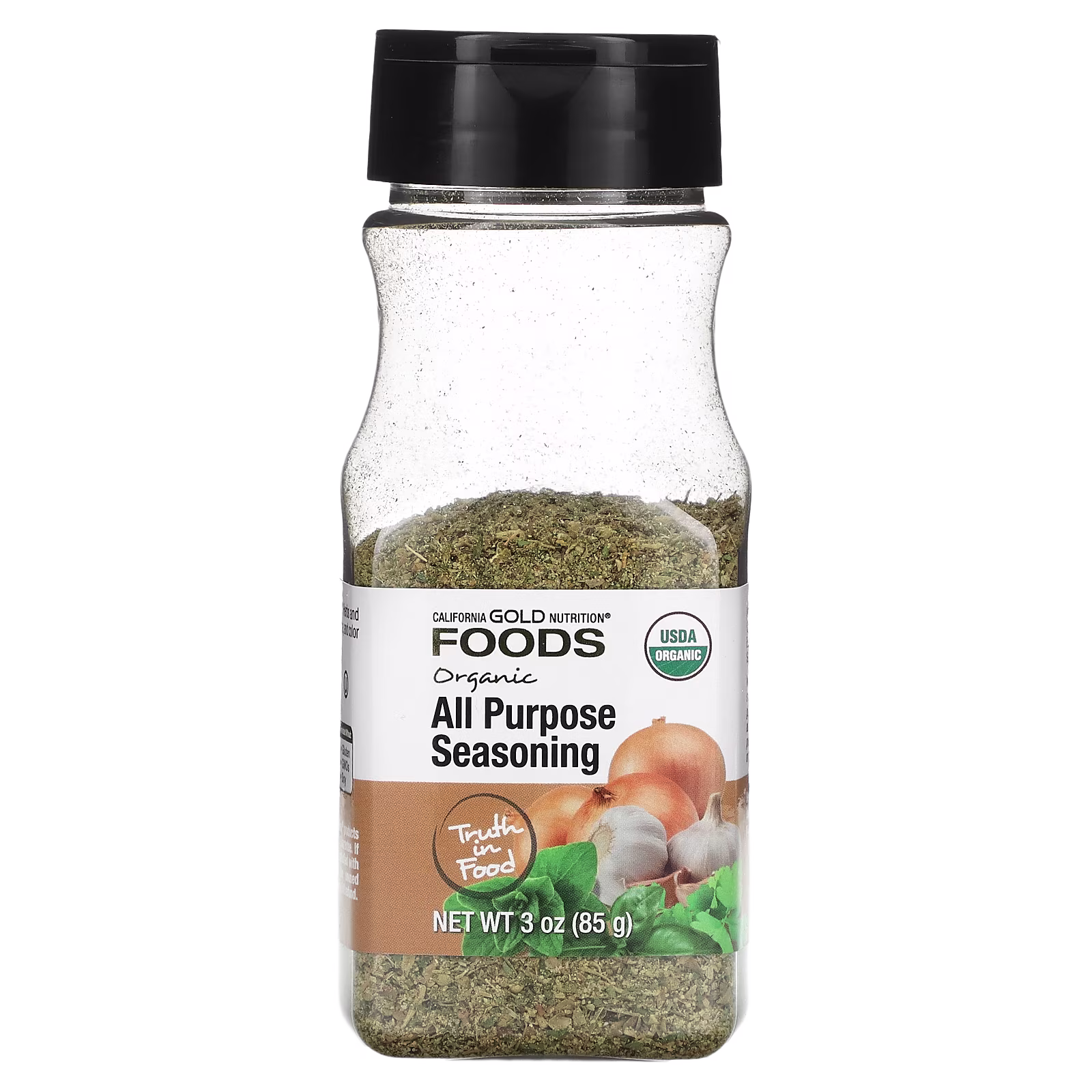 Foods, Condimento orgánico multiusos, 85 g (3 oz), California Gold Nutrition