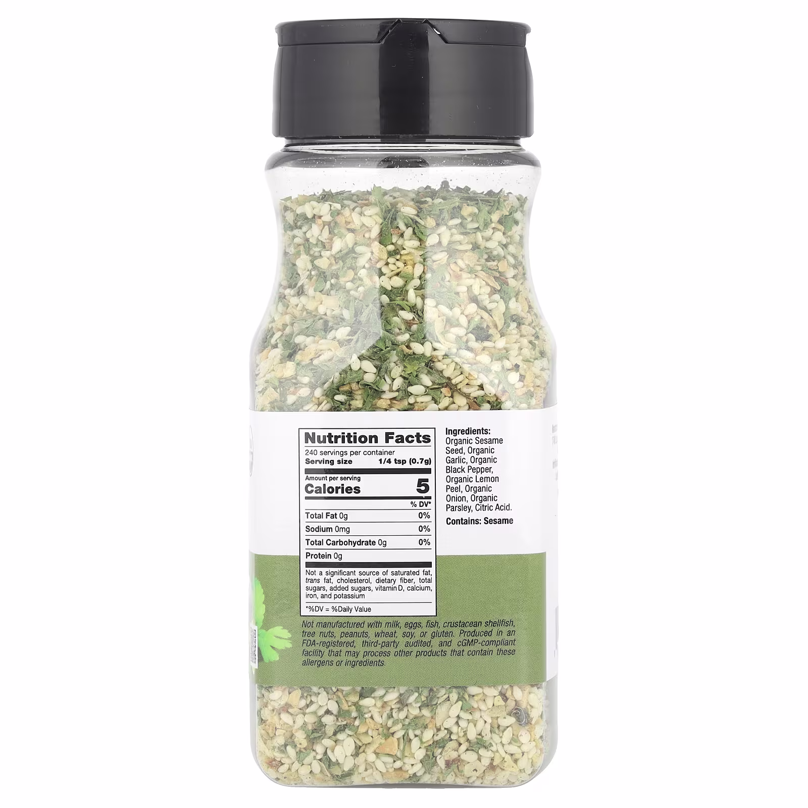 Foods, Ajo y hierbas orgánicos, 168 g (5,93 oz), California Gold Nutrition