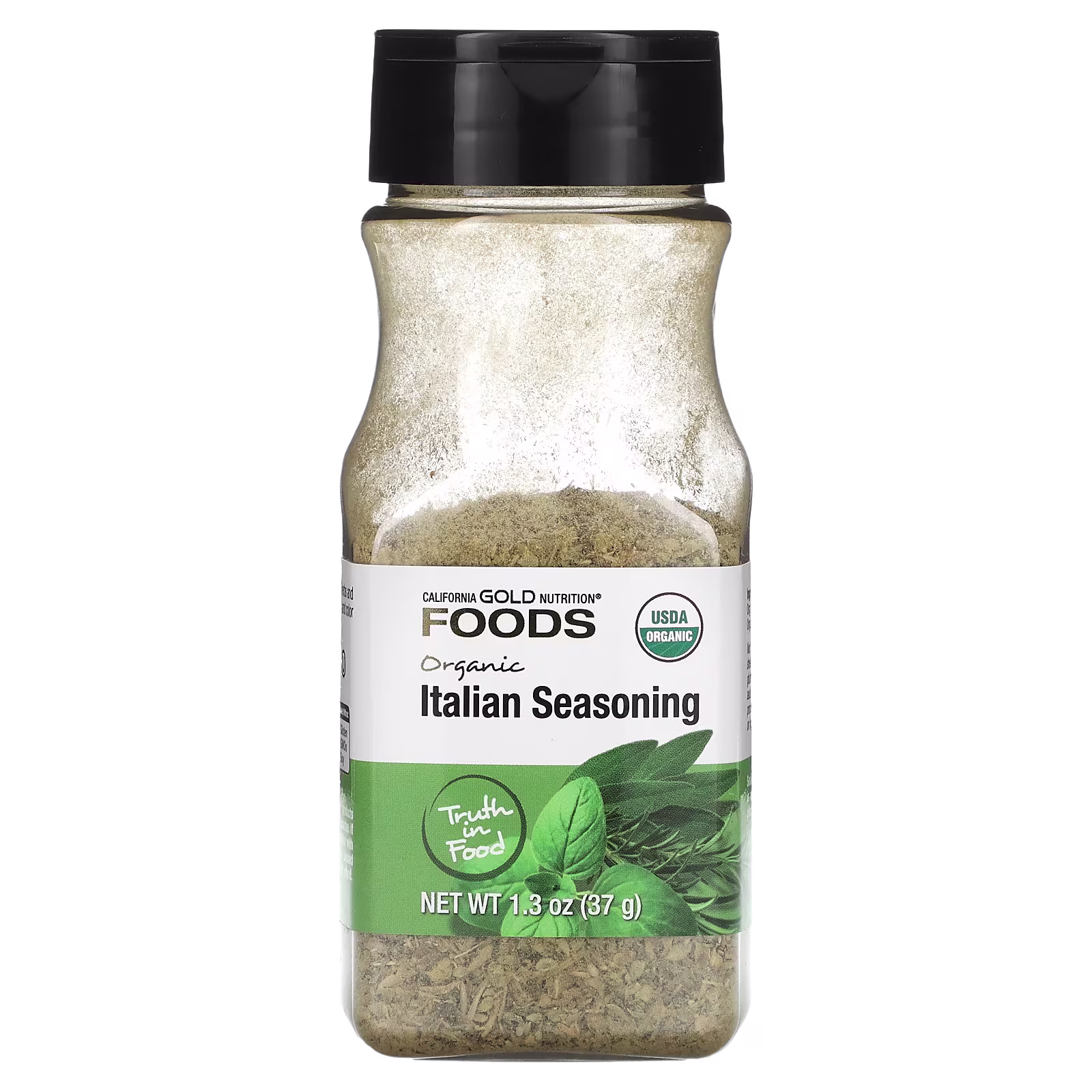 Foods, Condimento italiano orgánico, 37 g (1,3 oz), California Gold Nutrition
